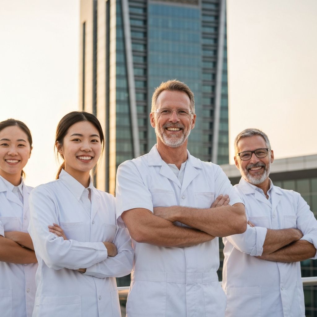 Al Barak team of technicians in safety gear at a project site in Dubai